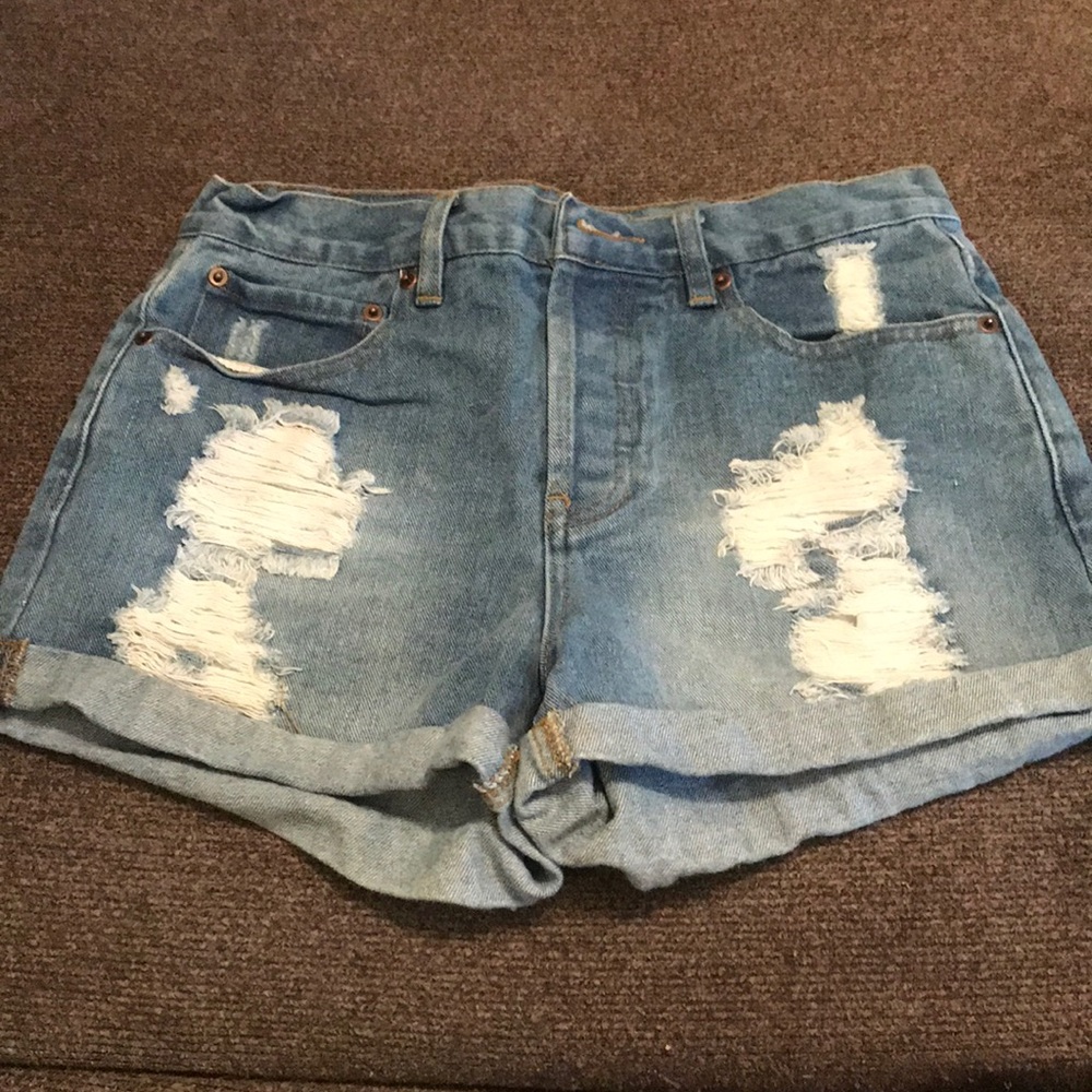 High Rise Shorts